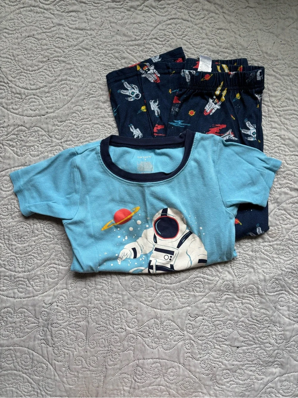 Carters short sleeve pajama bundle